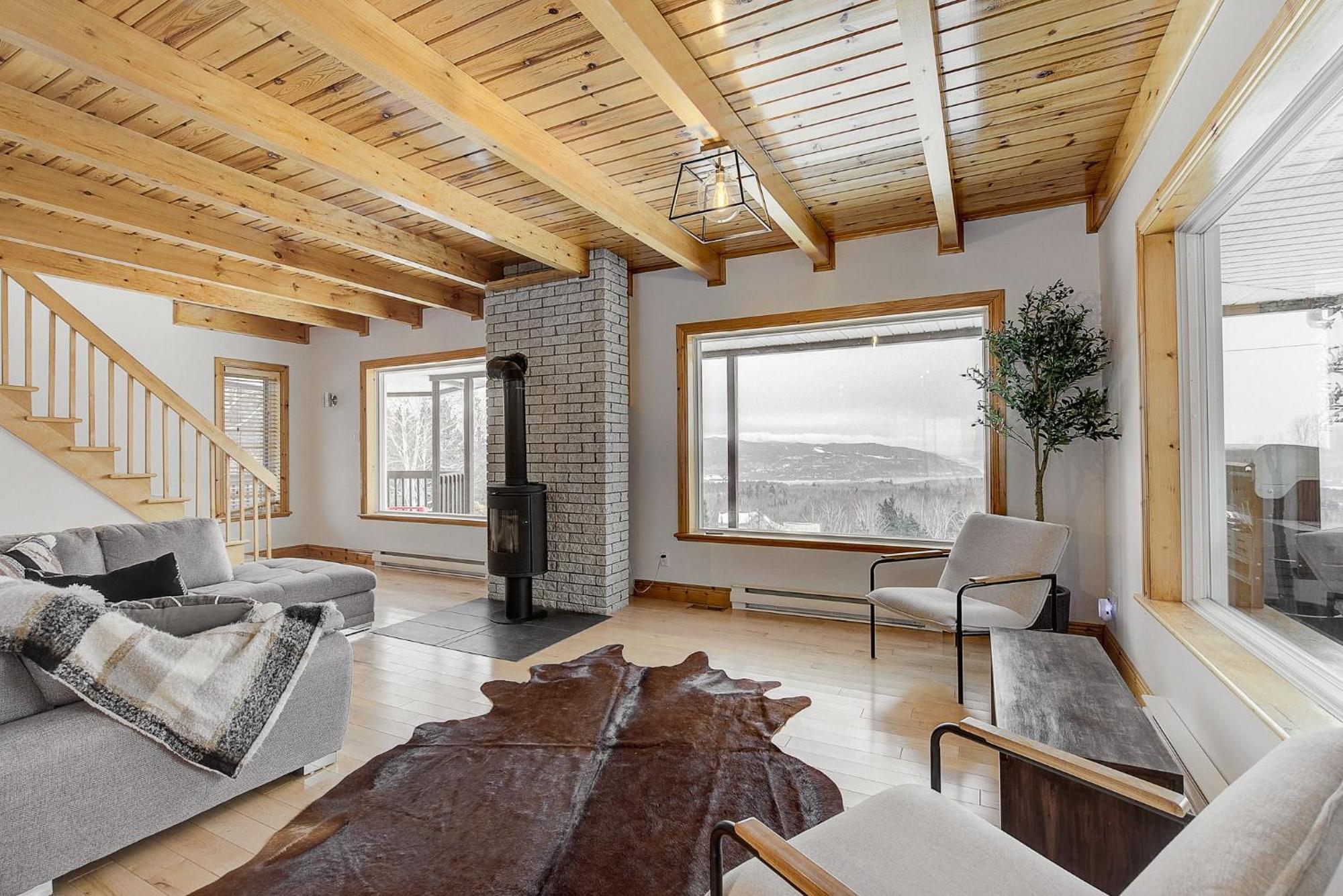 Vila Gorgeous View 10 Min To Massif Hot Tub And Garage Baie-Saint-Paul Exteriér fotografie